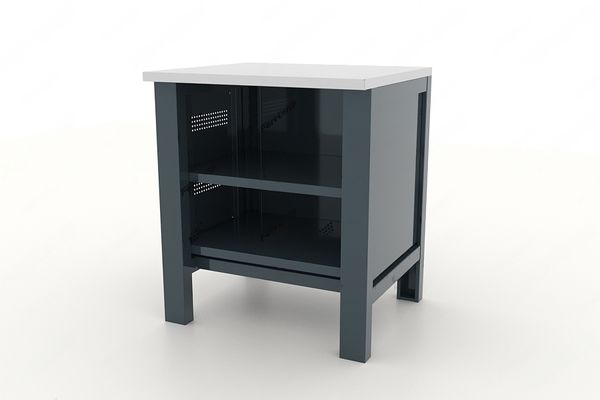 Верстак Premium столешница оцинкованная фанера с 2 полками Ferrum 11.111