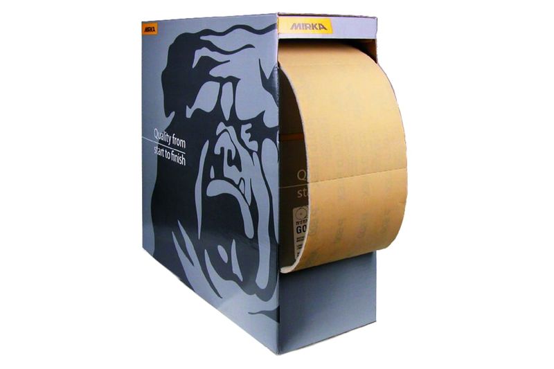 Шлифовальная полоска Mirka GOLDFLEX-SOFT 2912707028, 115х125 мм, Р280