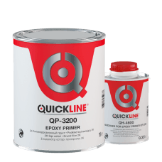 Эпоксидный грунт QUICKLINE QP-3200/S1 1 л + отвердитель QH-4600/S0.33 0,33 мл