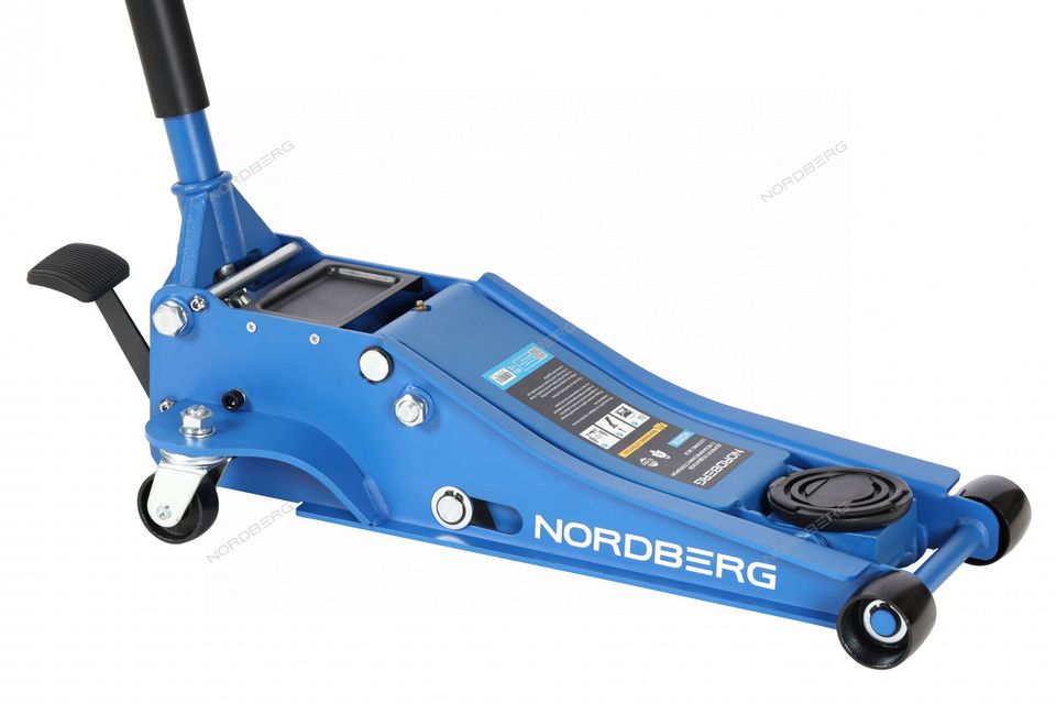 Домкрат подкатной NORDBERG N3203L, 3т с механическим стопором