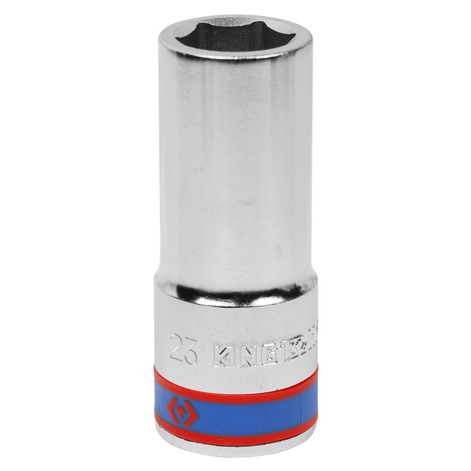 Головка торцевая глубокая шестигранная 3/4", 23 мм KING TONY 623523M