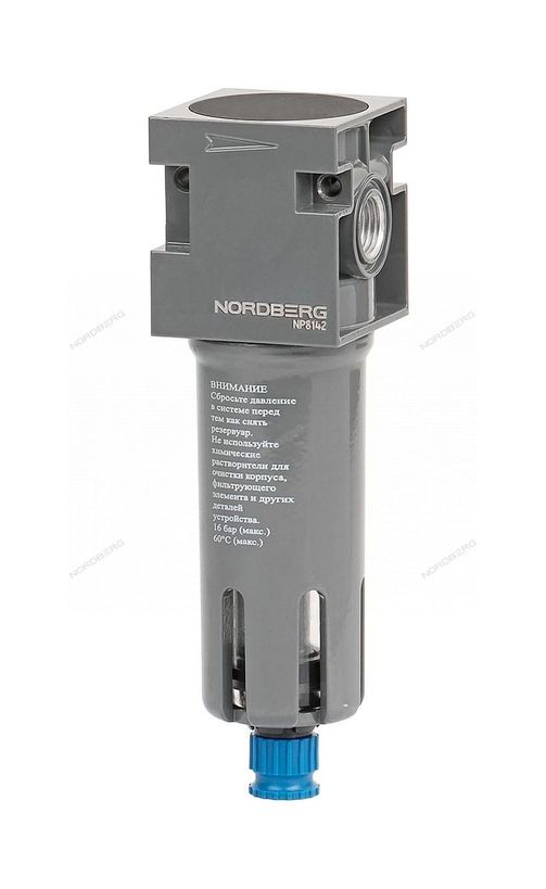 Фильтр воздушный 1/4" 16 бар NORDBERG NP8142