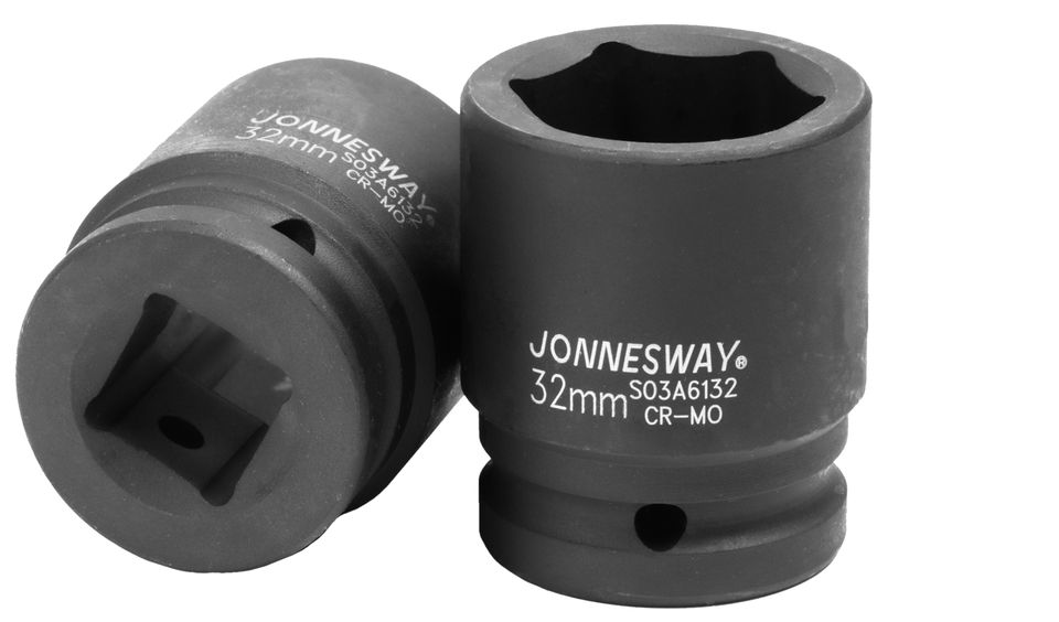 Головка торцевая ударная JONNESWAY S03A6132 (3/4";DR, 32 мм)
