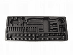 Ложемент для набора торцевых головок P4035MR01, PVC KING TONY 84453512B
