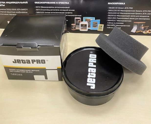 Проявочная пудра JETA PRO черная с аппликатором 100 г JETA PRO 588588