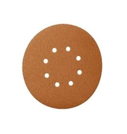 ORANGE CERAMIC диск на бумажной основе, керамика Ø125мм, Р500, липучка 8 отв.