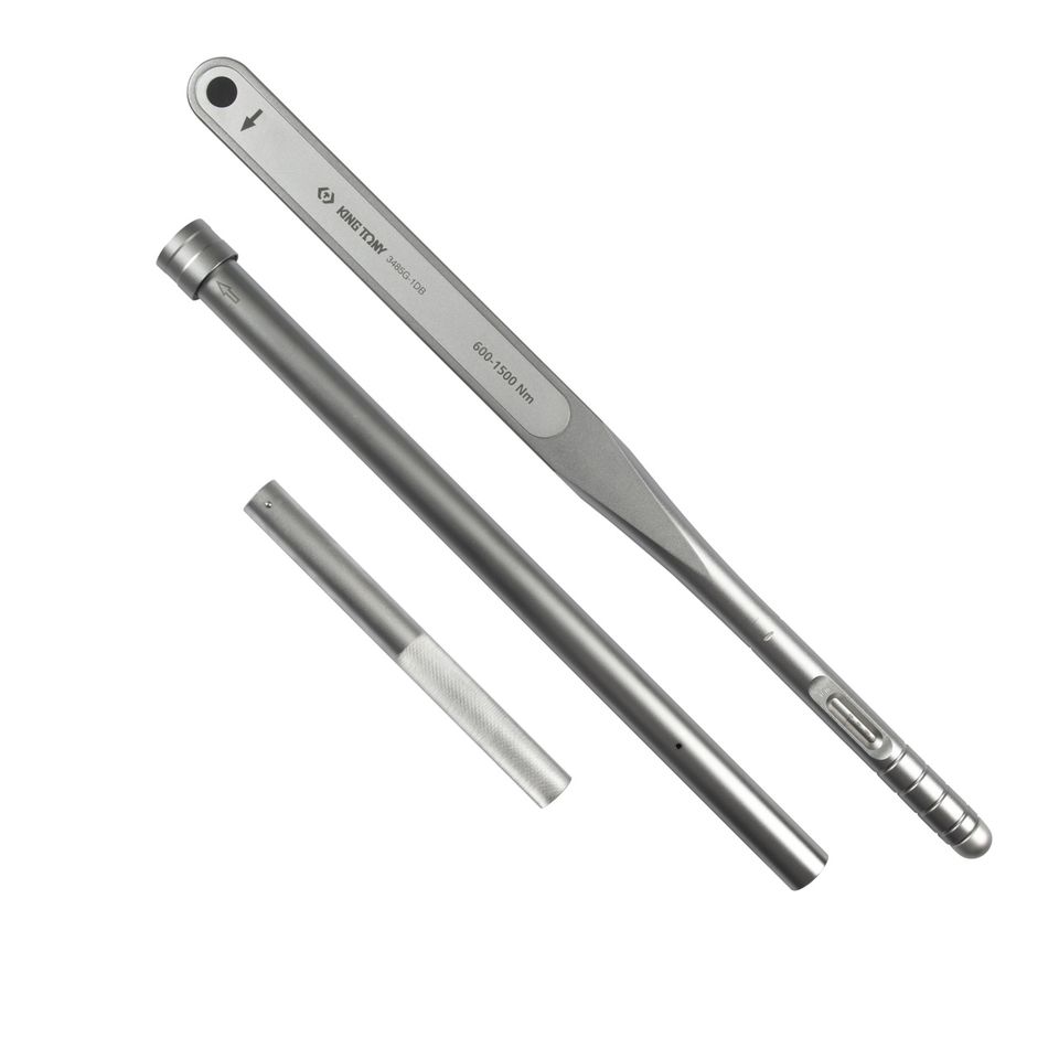 Динамометрический ключ серии ALUMINIUM KING TONY 3485G-1DB (1", 600-1500 Нм, футляр)