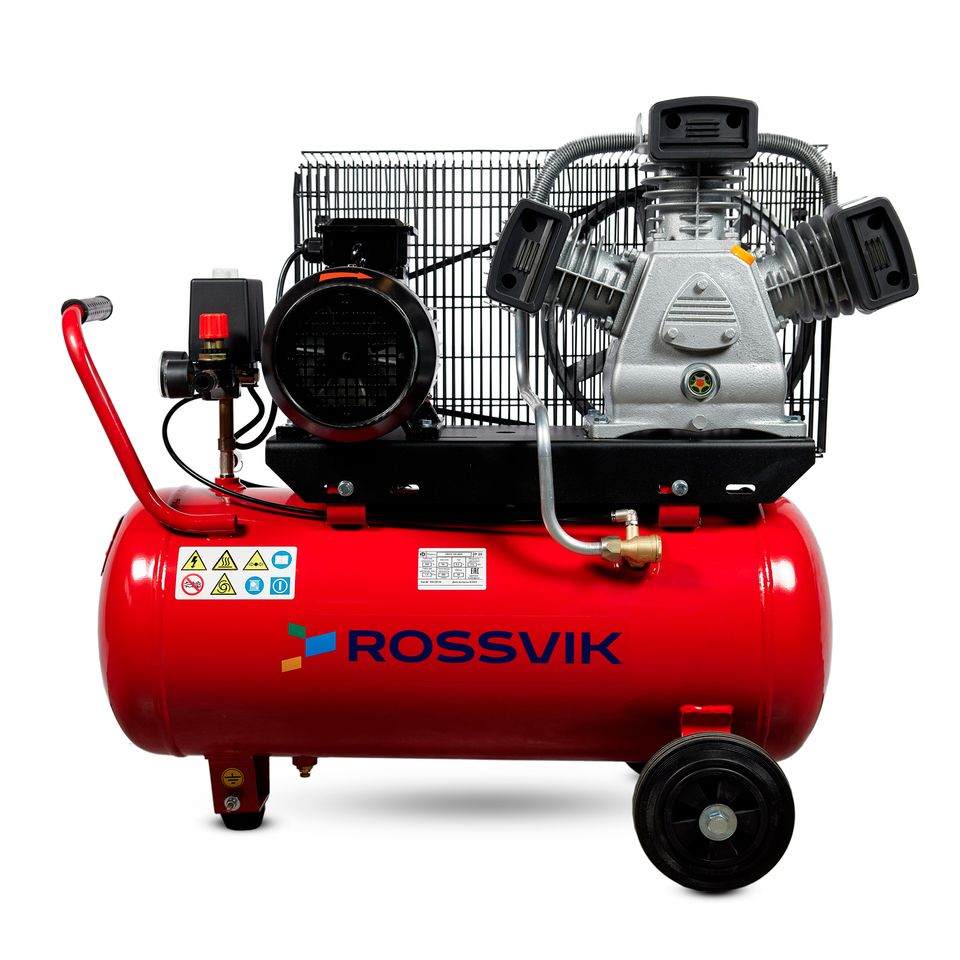 Компрессор поршневой ROSSVIK СБ4/С-50.LB40 (580 л/мин, 10 бар, ресивер 50 л, 380 В/3 кВт)