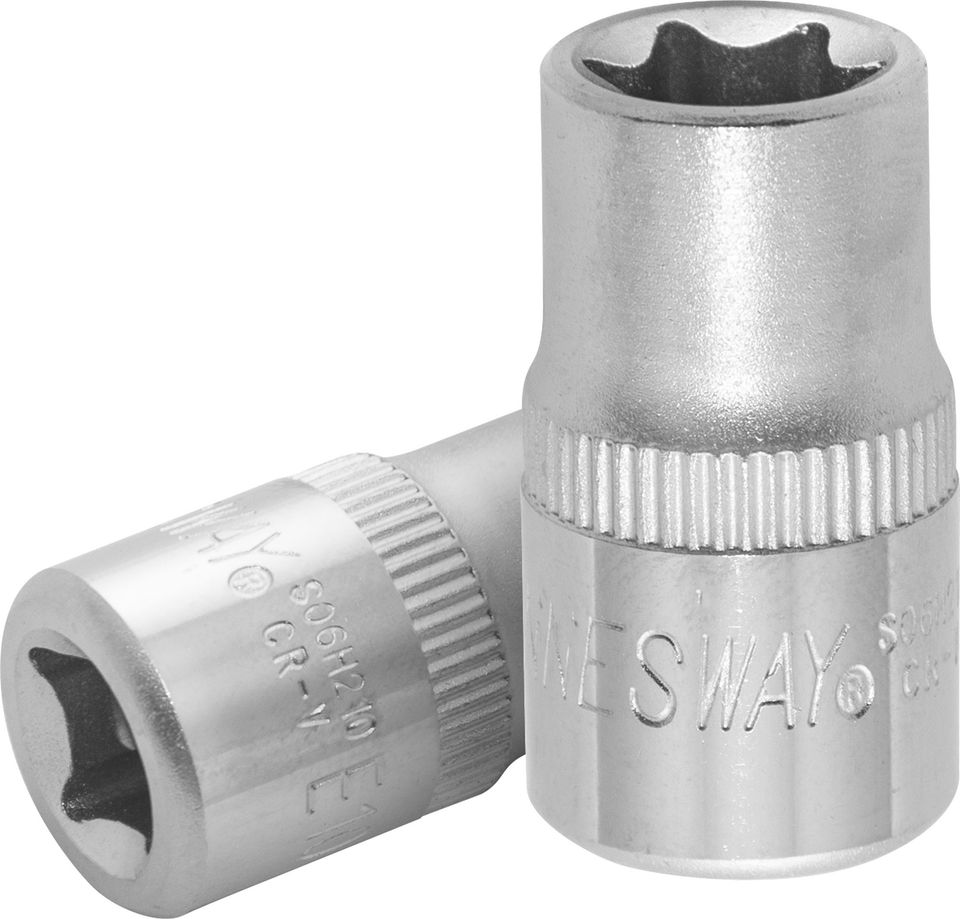 Головка торцевая JONNESWAY S06H210, 1/4"DR, внешний TORX®, Е10
