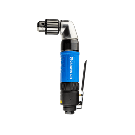 GARWIN INDUSTRIAL 802030-38-1500 Дрель пневматическая 3/8" угловая с реверсом 10 мм 1500 об/мин