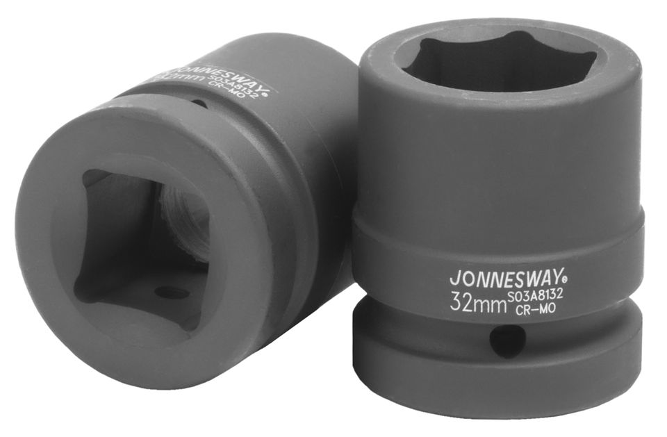 Головка торцевая ударная JONNESWAY S03A8132 (1";DR, 32 мм)