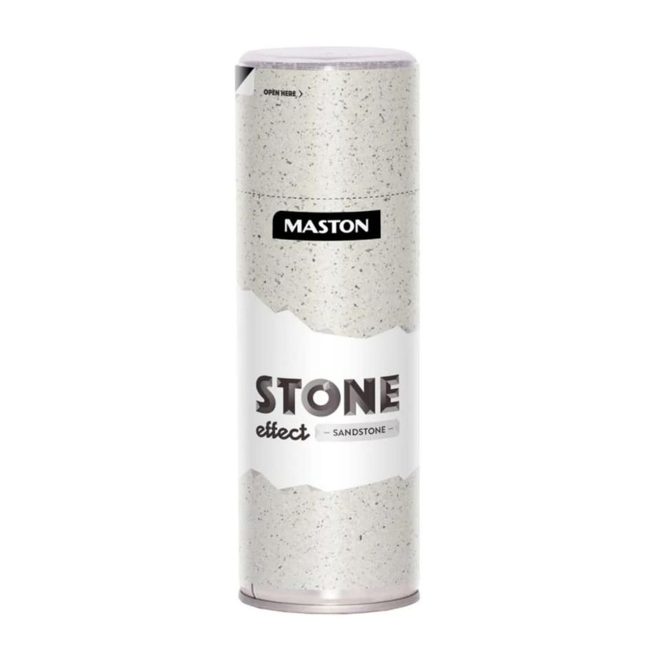 Краска аэрозольная MASTON с эффектом Песчаник 831-003 бежевая 0.4 л