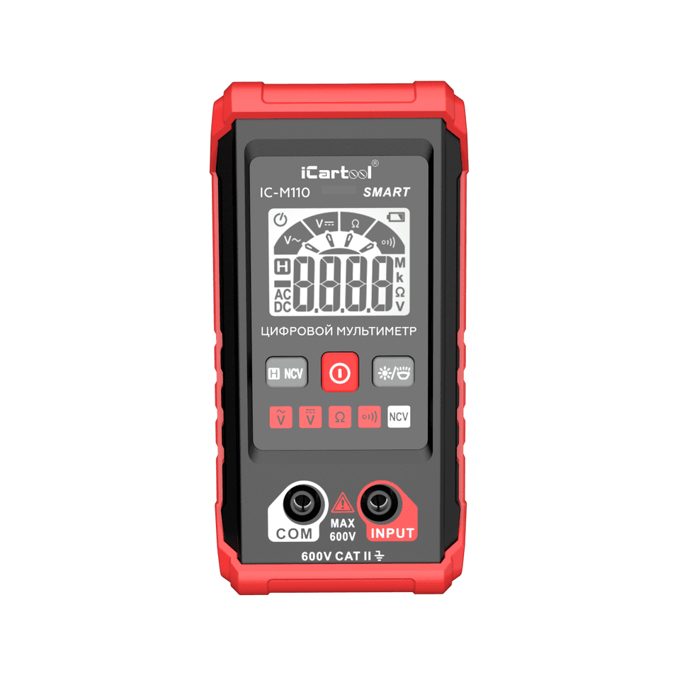 Смарт мультиметр цифровой iCartool IC-M110