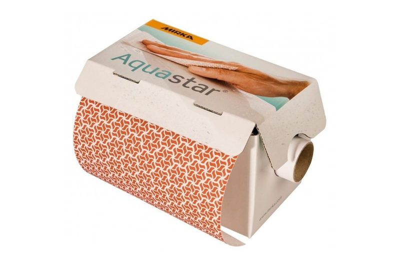 Шлифовальный лист Mirka AQUASTAR PERFOROLL FW13009992, 115x140 мм, Р1000