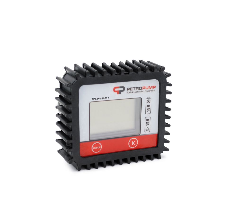 OILM02 - Электронный счетчик для масла 1/2" BSP (F) 10 л/мин Petropump PP820002