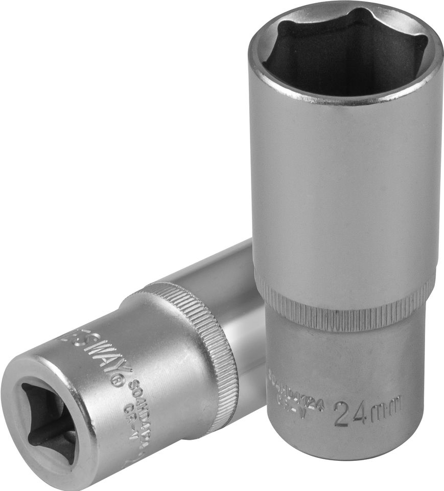 Головка торцевая глубокая JONNESWAY S04HD4124 (1/2";DR, 24 мм)