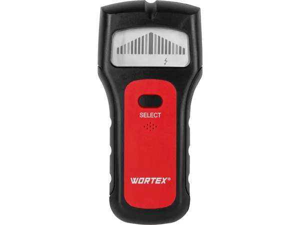 Детектор проводки WORTEX MD 5009 в кор., проводка 50 мм, металл 38 мм, 9 В крона
