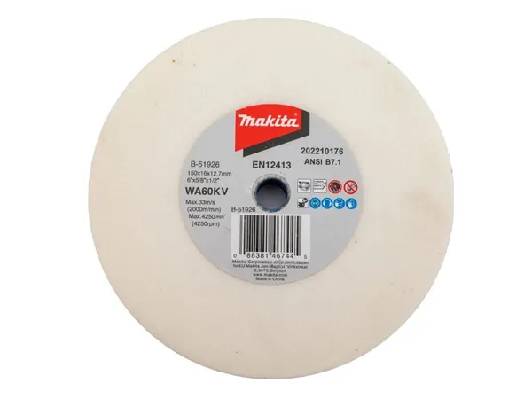 Заточной круг 150х16х12,7 WA60 MAKITA