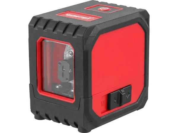 Нивелир лазерный линейный WORTEX LX LL 0210-2 (2х110°, до 15 м, +/- 0.3 мм/м, зеленый)